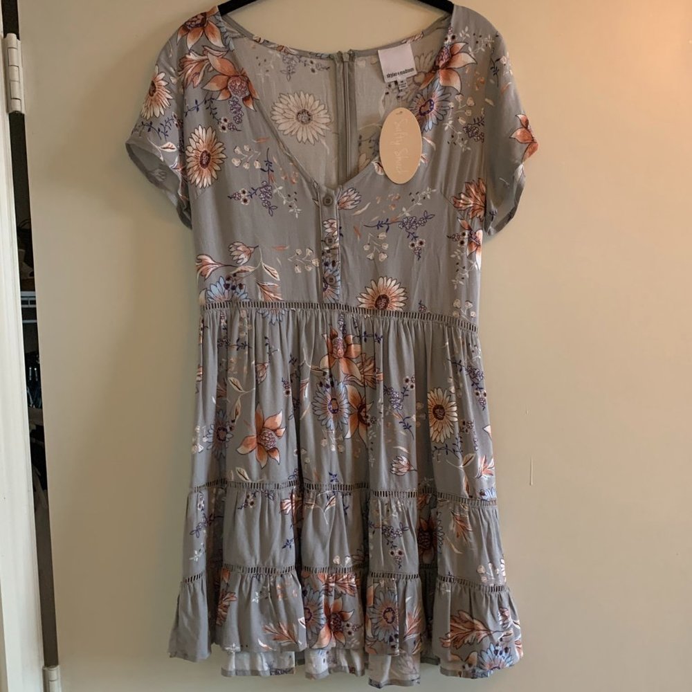Skylar + Madison Flower Dress, NWT